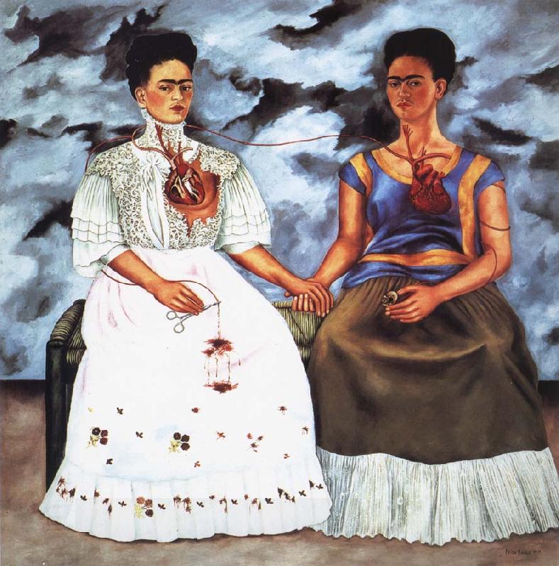 Frida Kahlo The two Fridas oil painting picture